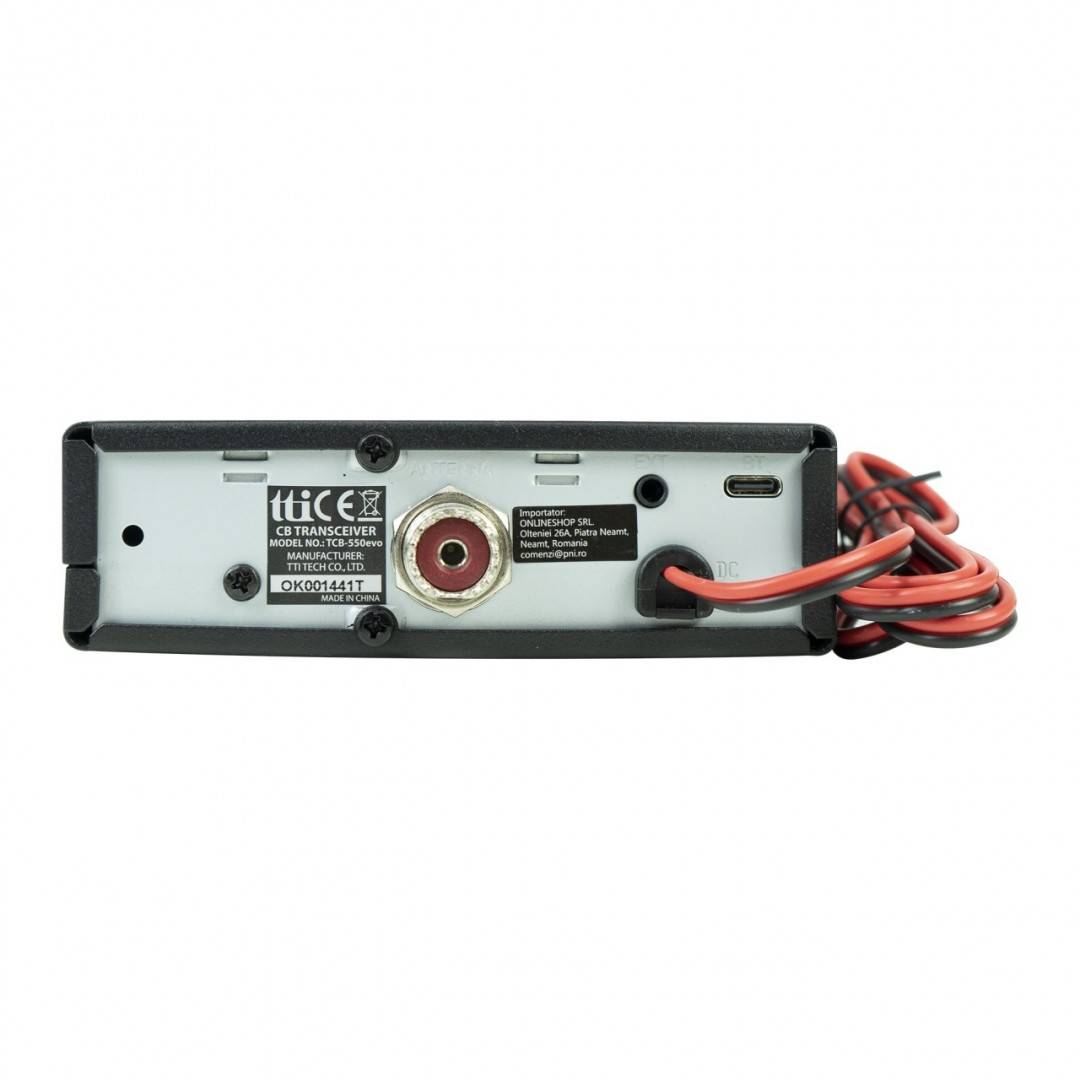 Bax cu 10 bucati statie radio CB TTi TCB-550 N cu squelch automat