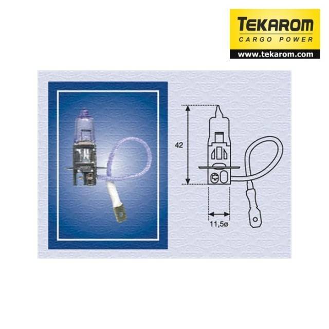 Bec far 24V 70W PK22s H3 SELUM/LOHUIS