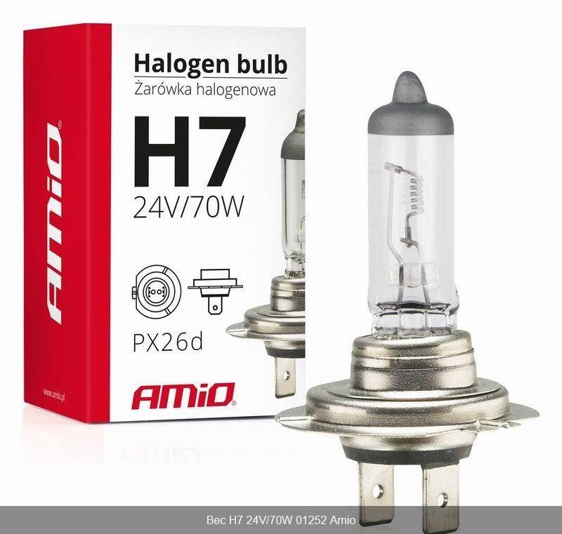 Bec H7 24V/70W 01252 Amio