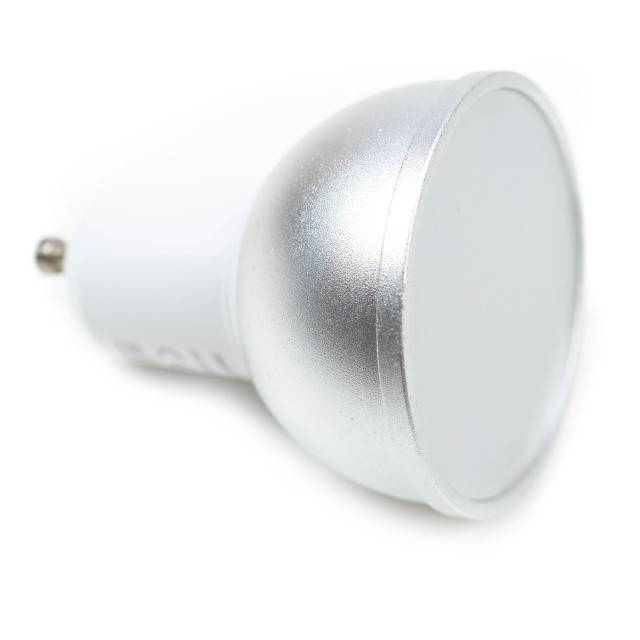 Bec inteligent PNI SafeHome PT51RG LED, GU10, WiFi, RGBW, 5W, 500 lm, lumina/culoare reglabila prin internet, Aplicatie Tuya Smart, integrare in