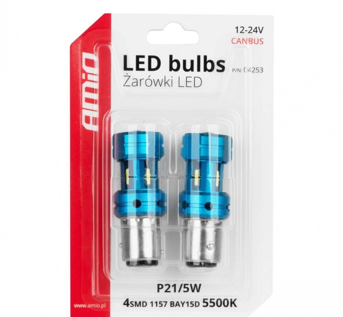 Becuri LED CANBUS 1157 BAY15D