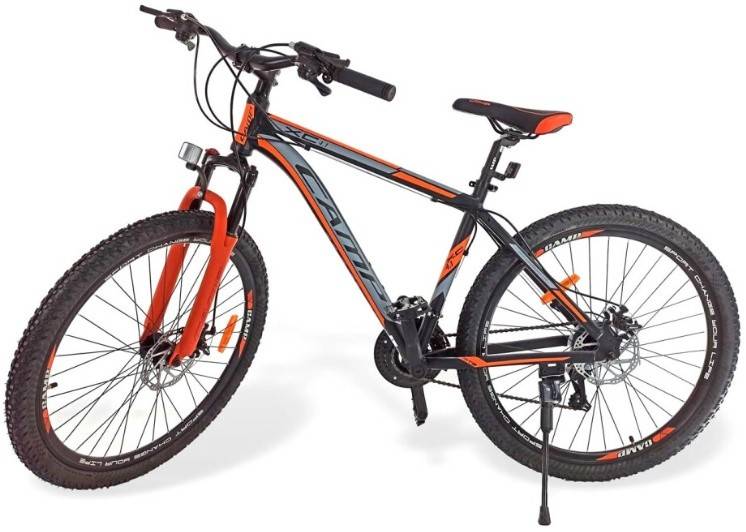 Bicicleta CAMP XC 4.1, 27.5 inch rosu cu negru