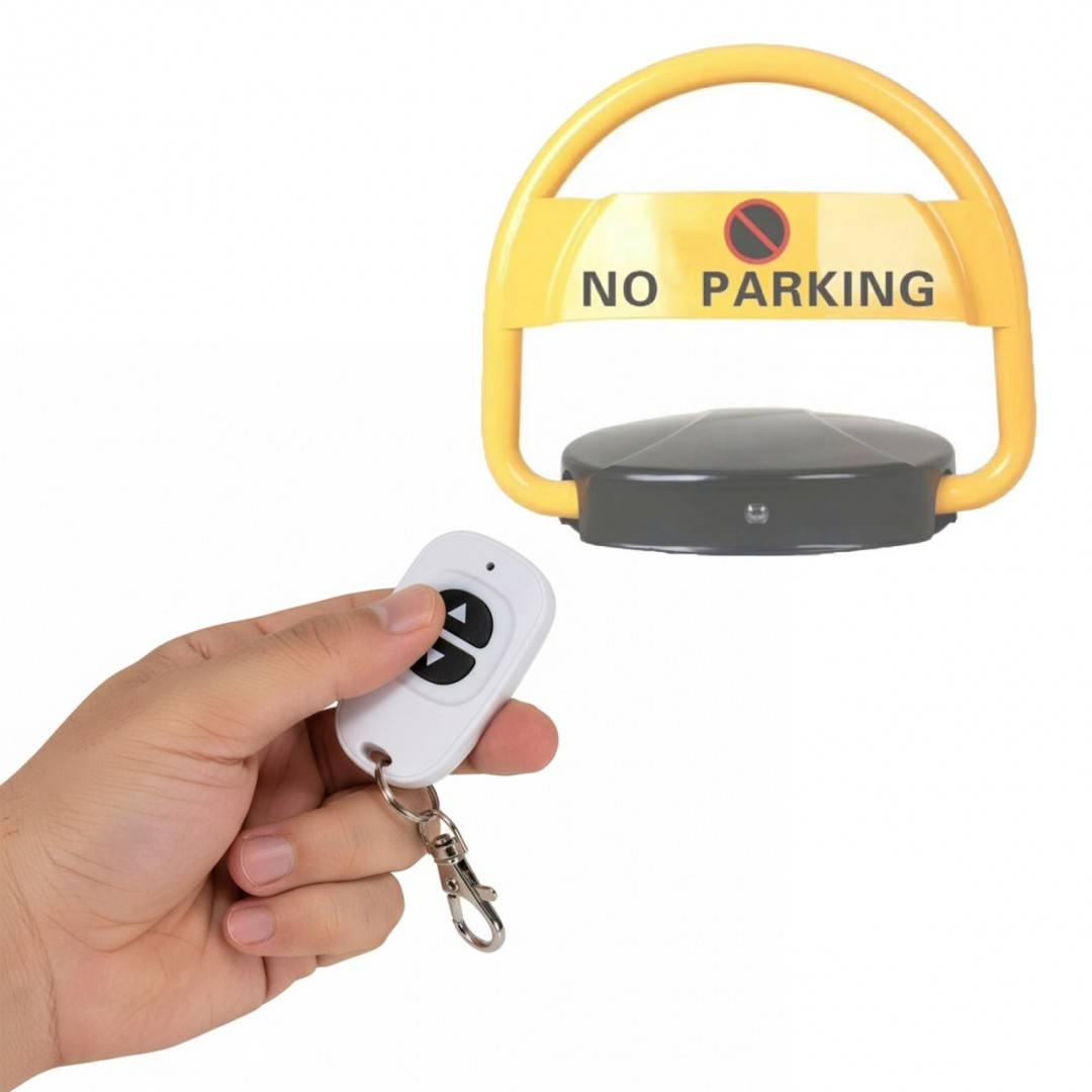 Blocator automat pentru parcare auto PNI PL20 cu incarcare solara, telecomanda, chei si acumulator