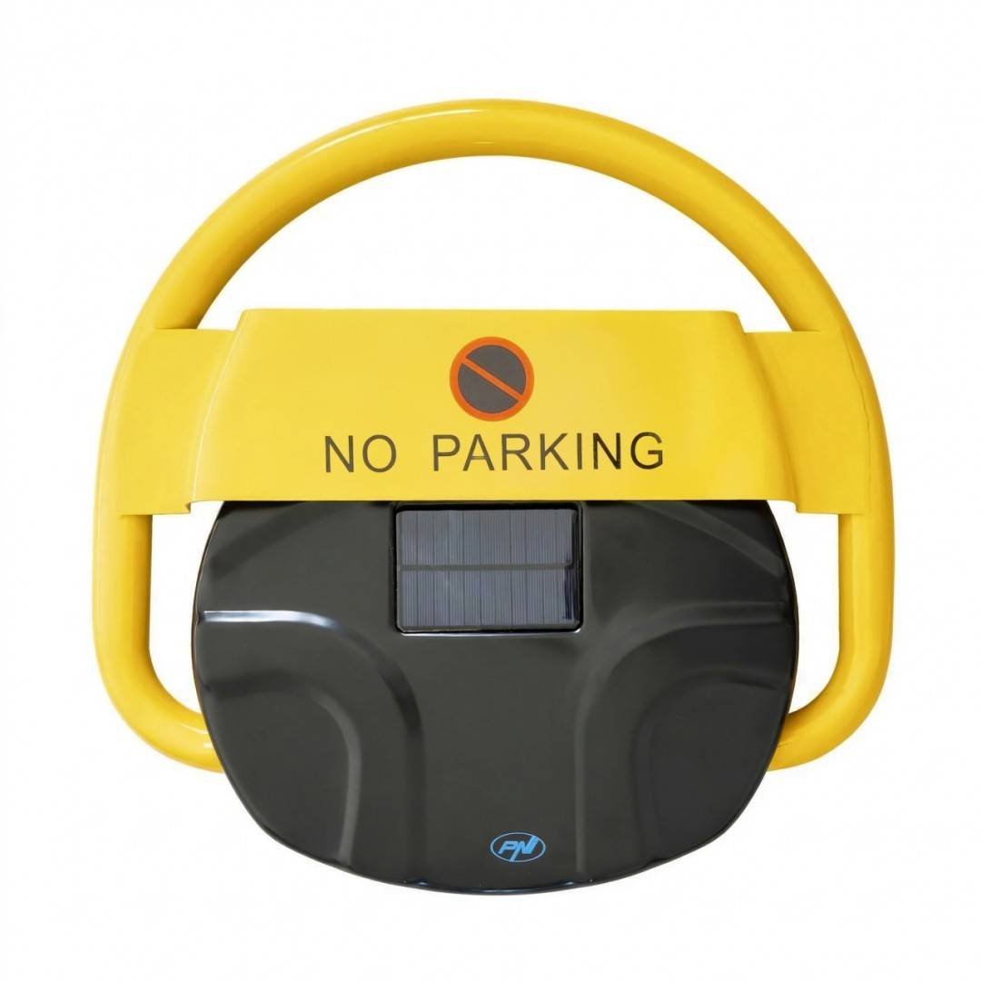Blocator automat pentru parcare auto PNI PL20 cu incarcare solara, telecomanda, chei si acumulator