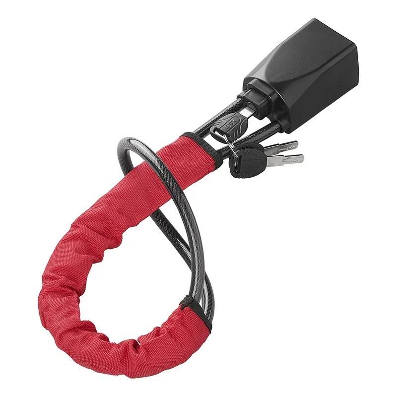 Blocator volan tip Belt-Lock cu 3 chei