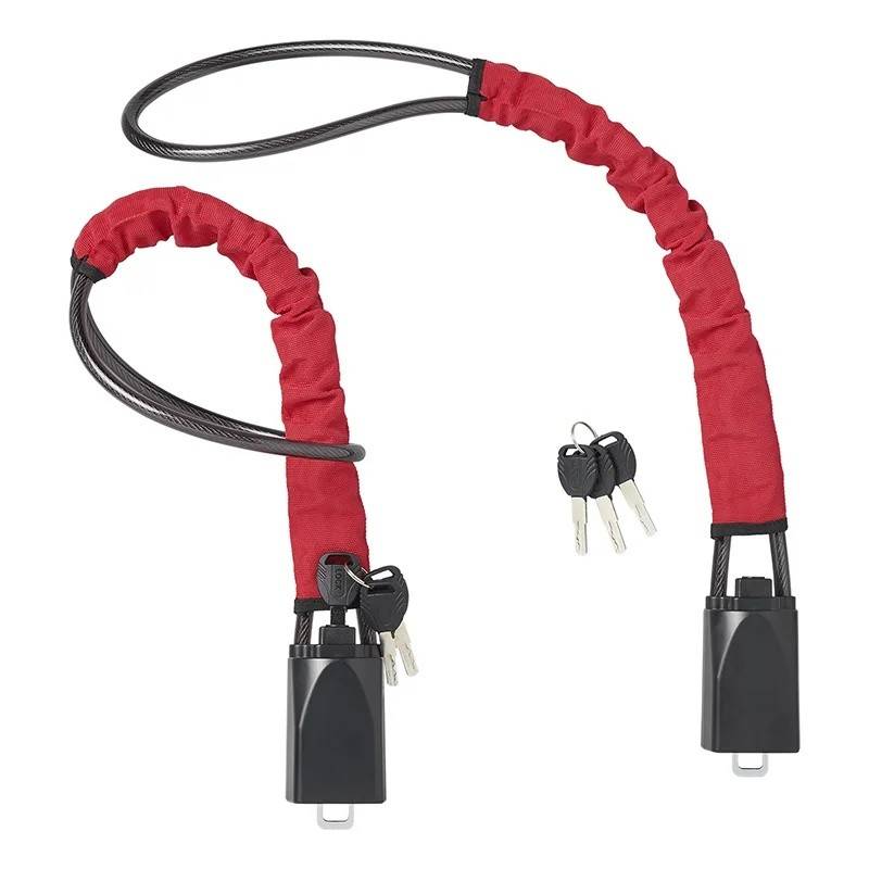 Blocator volan tip Belt-Lock cu 3 chei