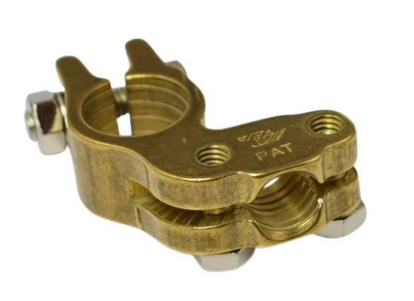 Borna acumulator camion ,cupru, minus -