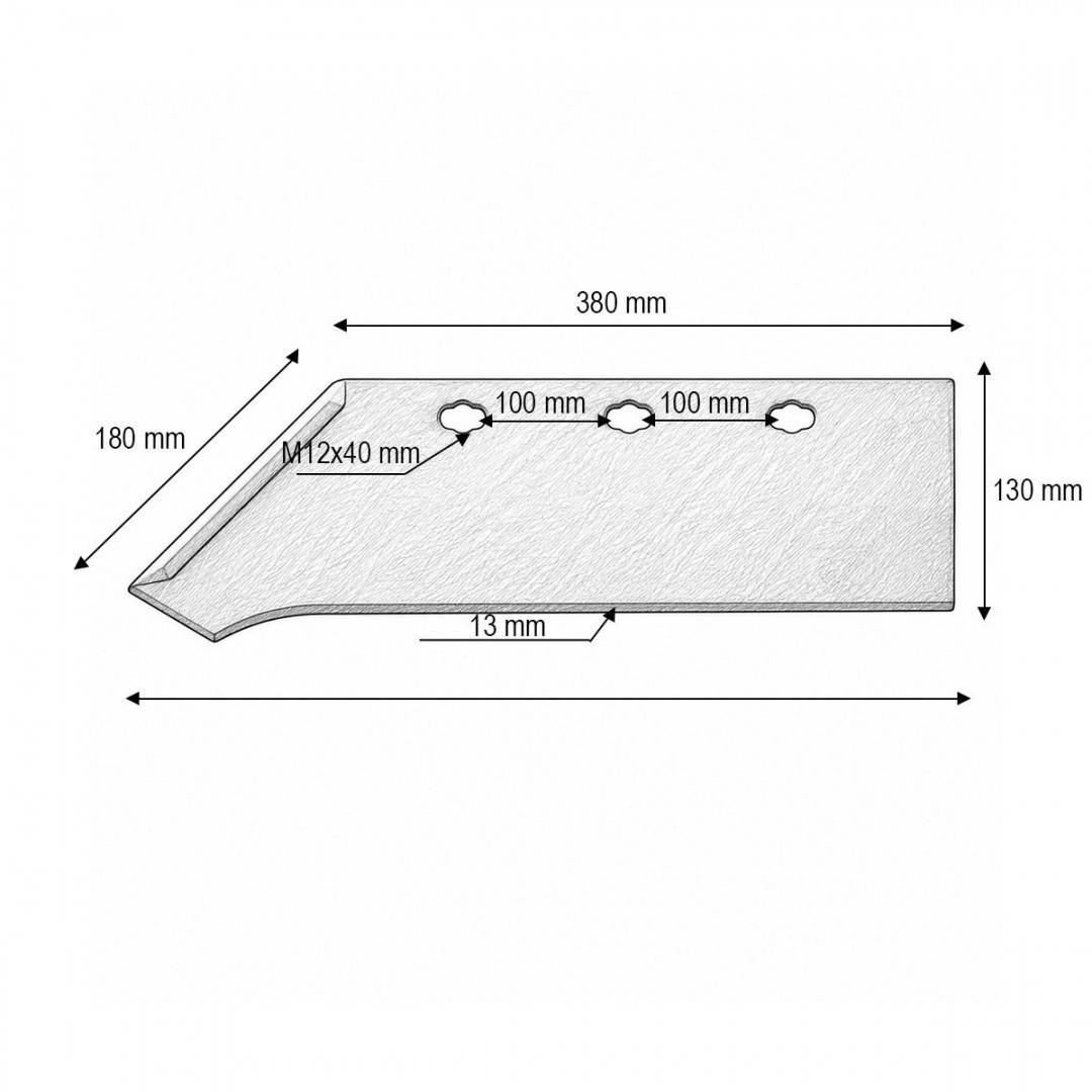 Brazdar stanga Vogel Noot cod OEM PK000004