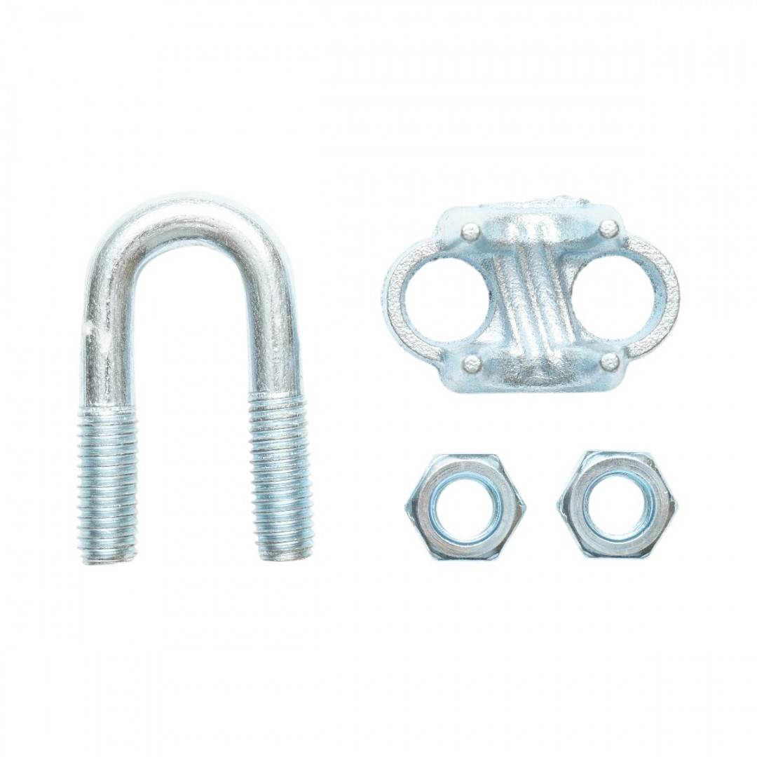 Brida zincata DIN 741-19 pentru cablu de 19 mm Breckner Germany
