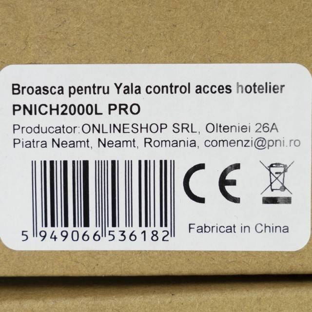 Broasca pentru Yala control acces hotelier PNI CH2000 PRO