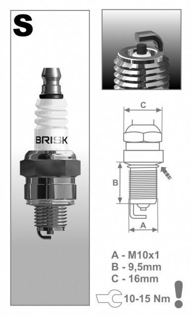 Bujie drujba / motocoasa Brisk SR14C