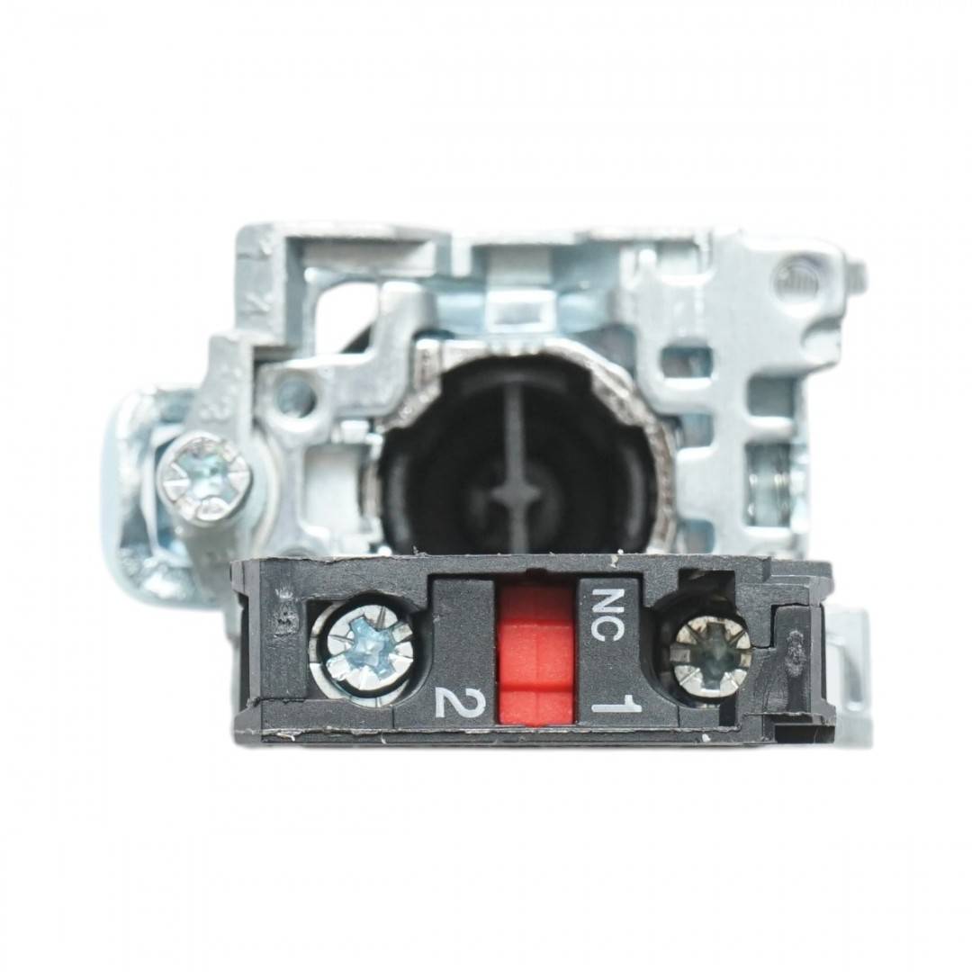 Buton comanda STOP rosu cu revenire 1NC, 10A, TB4 Breckner Germany