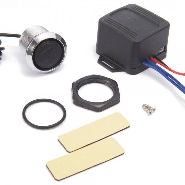 Buton pornire cu LED