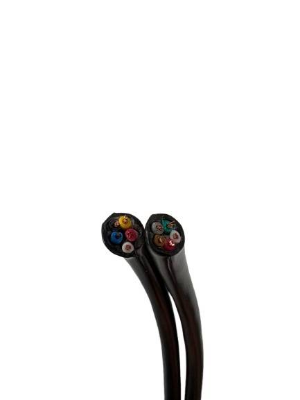 Cablu 5 fire (2x), 1,3 m, 8 pini