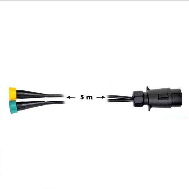 Cablu adaptor remorca 5M 7 pini la 2x5 pini