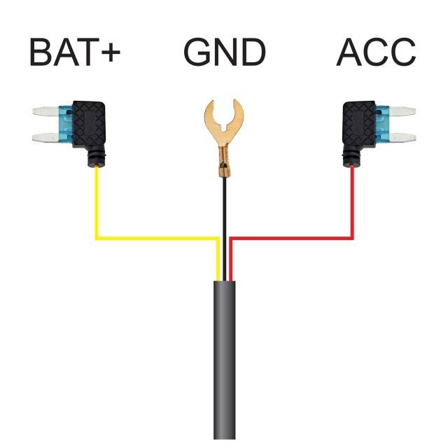Cablu de alimentare PNI pentru DVR-uri auto, intrare 12V/24V, iesire 5V 2.5A, lungime 3.5 metri
