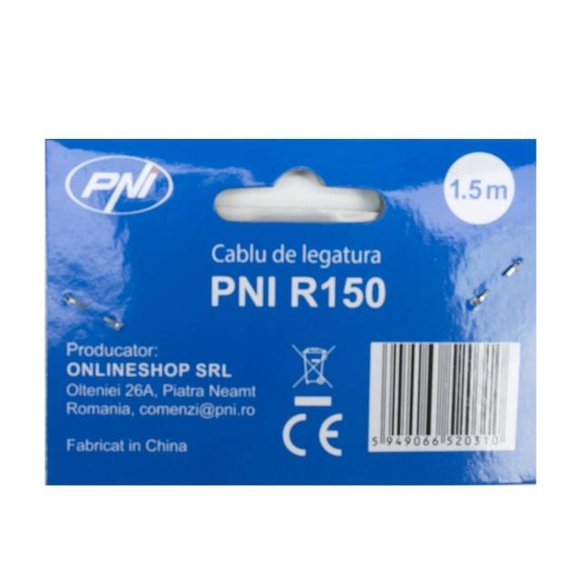 Cablu de legatura PNI R150 cu mufe PL259 lungime 1.5m