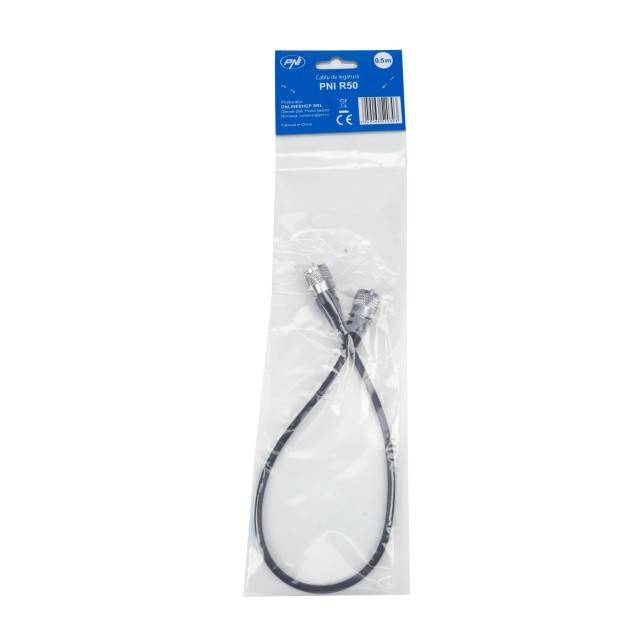 Cablu de legatura PNI R50 cu mufe PL259 lungime 50cm