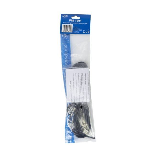 Cablu de legatura PNI T301 pentru antene cu filet include mufa PL259 lungime 4m
