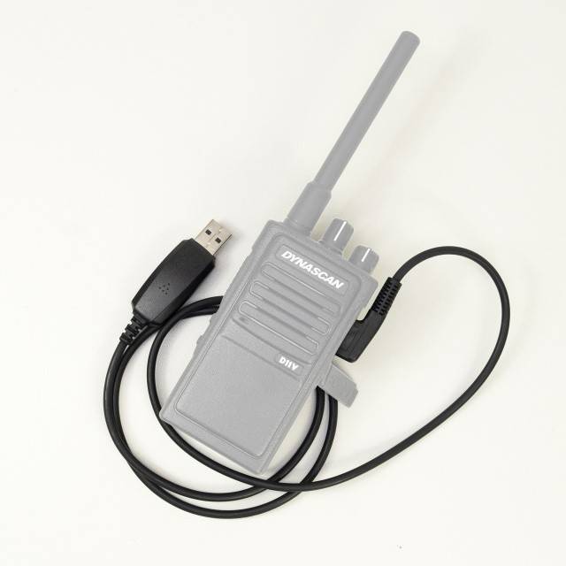 Cablu de programare pentru statii radio DMR Dynascan D11V, D12U si D-6000