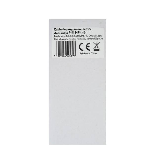 Cablu de programare pentru statii radio UHF PNI Escort HP 446