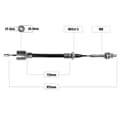 Cablu frana BPW 955/730 mm, capat Ø23/26 mm, filet M12/M8