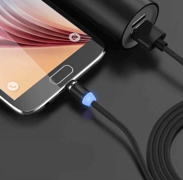 Cablu GSM 3 in 1 MicroUSB C si Lightning