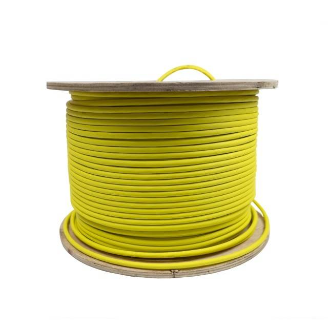 Cablu S/FTP CAT7 PNI SF07, 10Gbps, 1000MHz, pentru internet si sisteme de supraveghere, rola 305m, cupru