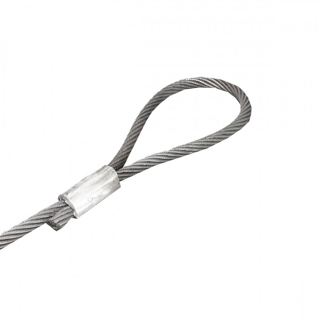 Cablu sufa troliu ciochinar otel 24mm x 4m cu ochiuri pentru tractare/ridicare