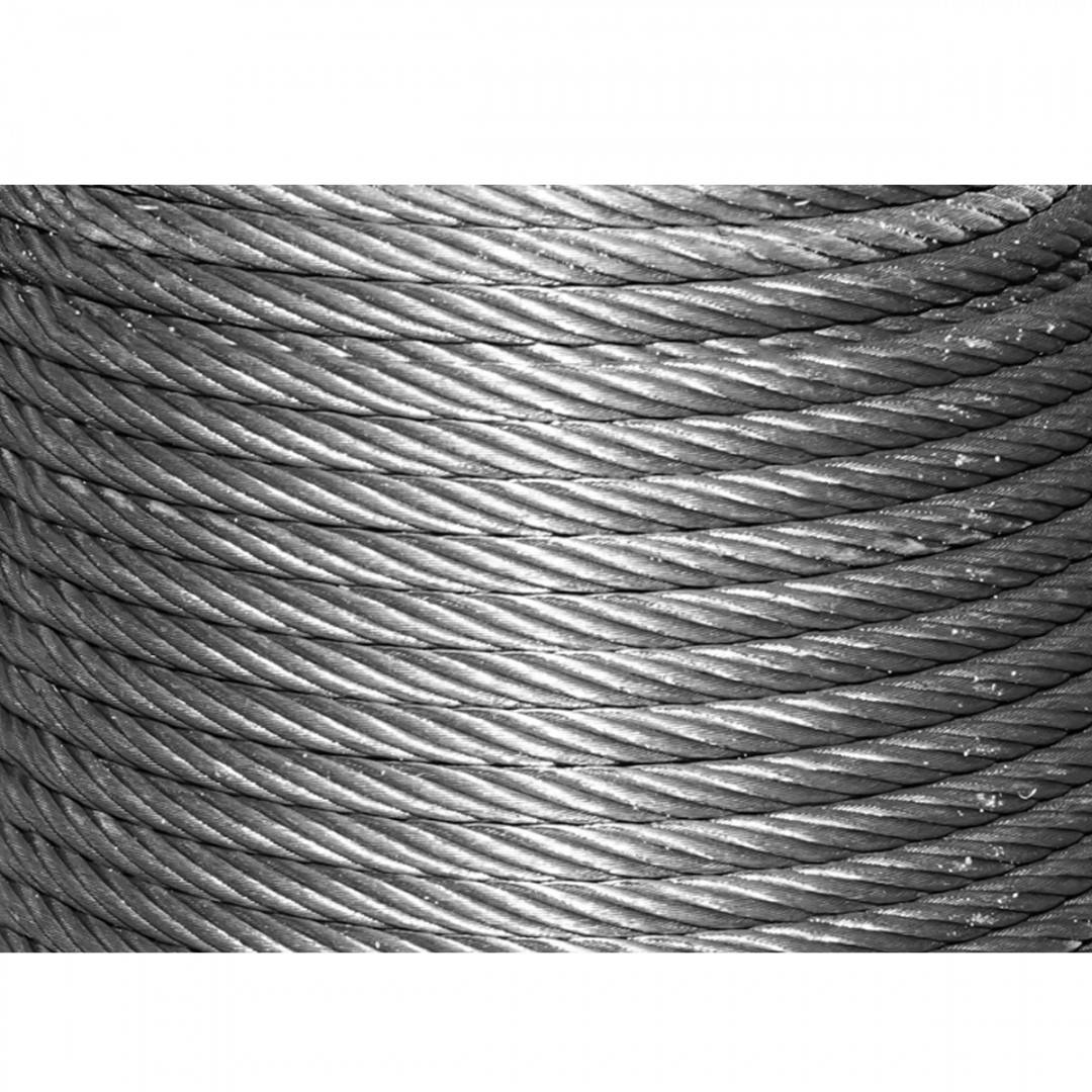 Cablu troliu otel 6x25 Ø 14mm inima metalica batut 60m/rola