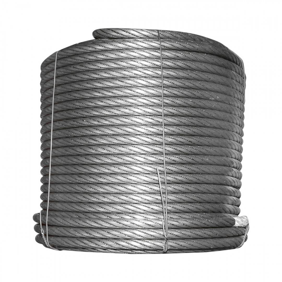 Cablu troliu otel 6x25 Ø 14mm inima metalica batut 60m/rola