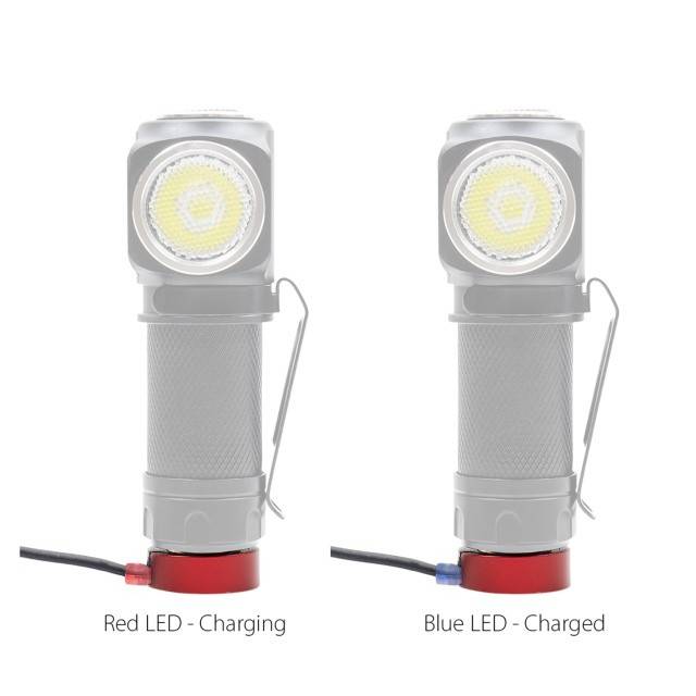 Cablu USB pentru incarcare lanterne PNI Adventure F75, cu contact magnetic, lungime 50 cm
