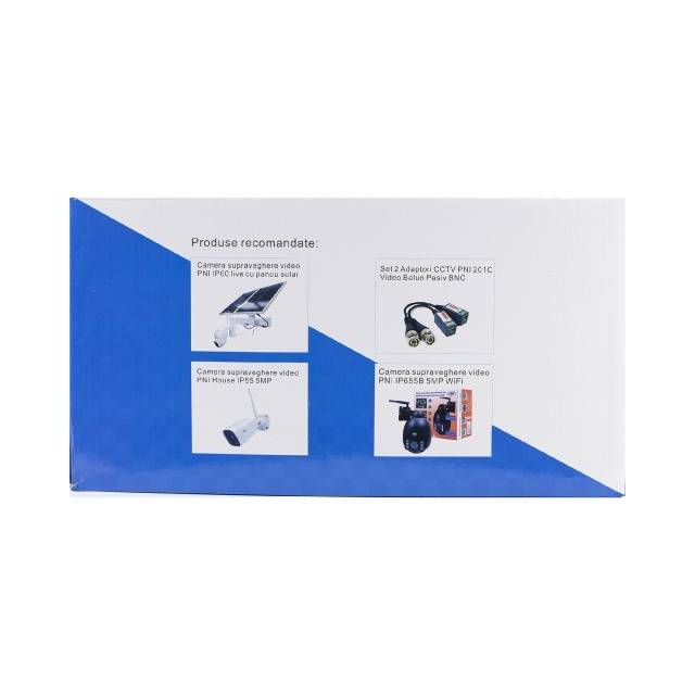 Cablu UTP CAT6 PNI U06 cu 4 perechi de fire torsadate 0.50 mm CCA, pentru internet si sisteme de supraveghere, rola 305m