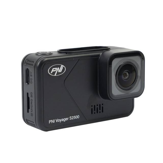 Camera auto DVR PNI Voyager S2500 WiFi, 4K UHD, ecran 2 inch, inregistrare ciclica, monitorizare parcare, detectie miscare, inregistrare video si