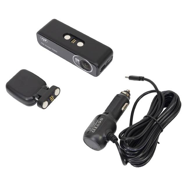 Camera auto DVR PNI Voyager S2600 WiFi, 4K Ultra HD, GPS, fara display, functie Monitorizare parcare, G-sensor, inregistrare video si audio,