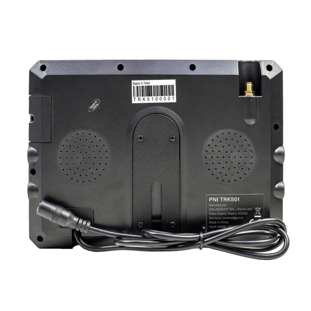 Camera de mers inapoi si monitor LCD wireless PNI TRK501 cu functie DVR, slot card micro SD, LED-uri IR, pentru camion