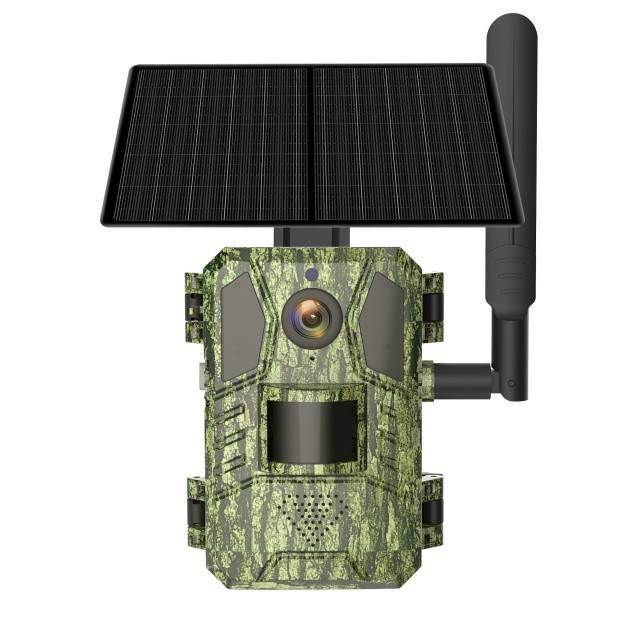 Camera de supraveghere video camuflaj PNI Hunting 751 PRO, 16MP, 4G LTE, GPS, Night Vision, LED-uri invizibile pentru animale, IP66
