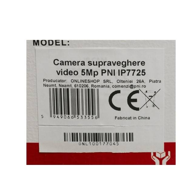 Camera supraveghere video 5Mp PNI IP7725