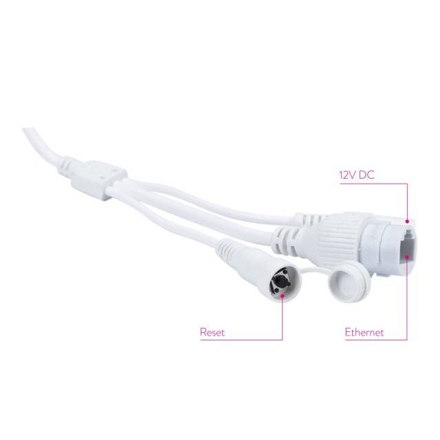 Camera supraveghere video PNI House IP52 2MP 1080P wireless cu IP, stand-alone, de exterior si interior si slot microSD, mod noapte