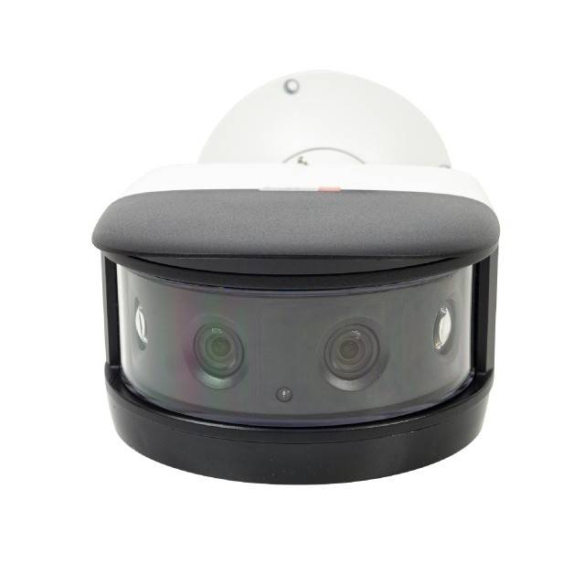 Camera supraveghere video PNI IP6424, 8MP, D-WDR, Zoom Digital, cu functii inteligente de detectie sau identificare, vedere panoramica 180 grade,