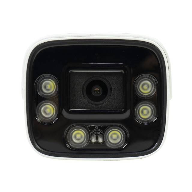 Camera supraveghere video PNI IP740 4MP, 6 LED-uri IR, IP66, alb