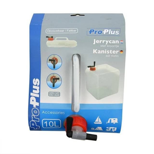 Canistra pliabila cu robinet 10L