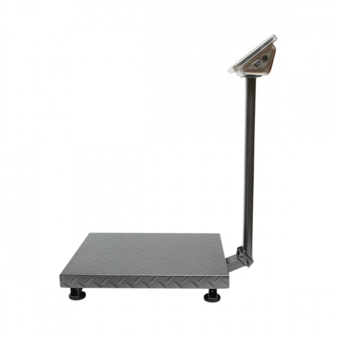 Cantar electronic de podea 350kg tip platforma 500x400mm cu brat pliabil, afisaj LCD Breckner Germany
