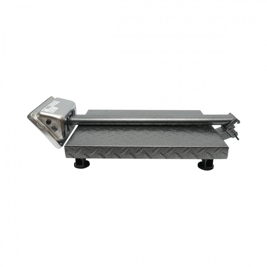 Cantar electronic de podea 350kg tip platforma 500x400mm cu brat pliabil, afisaj LCD Breckner Germany