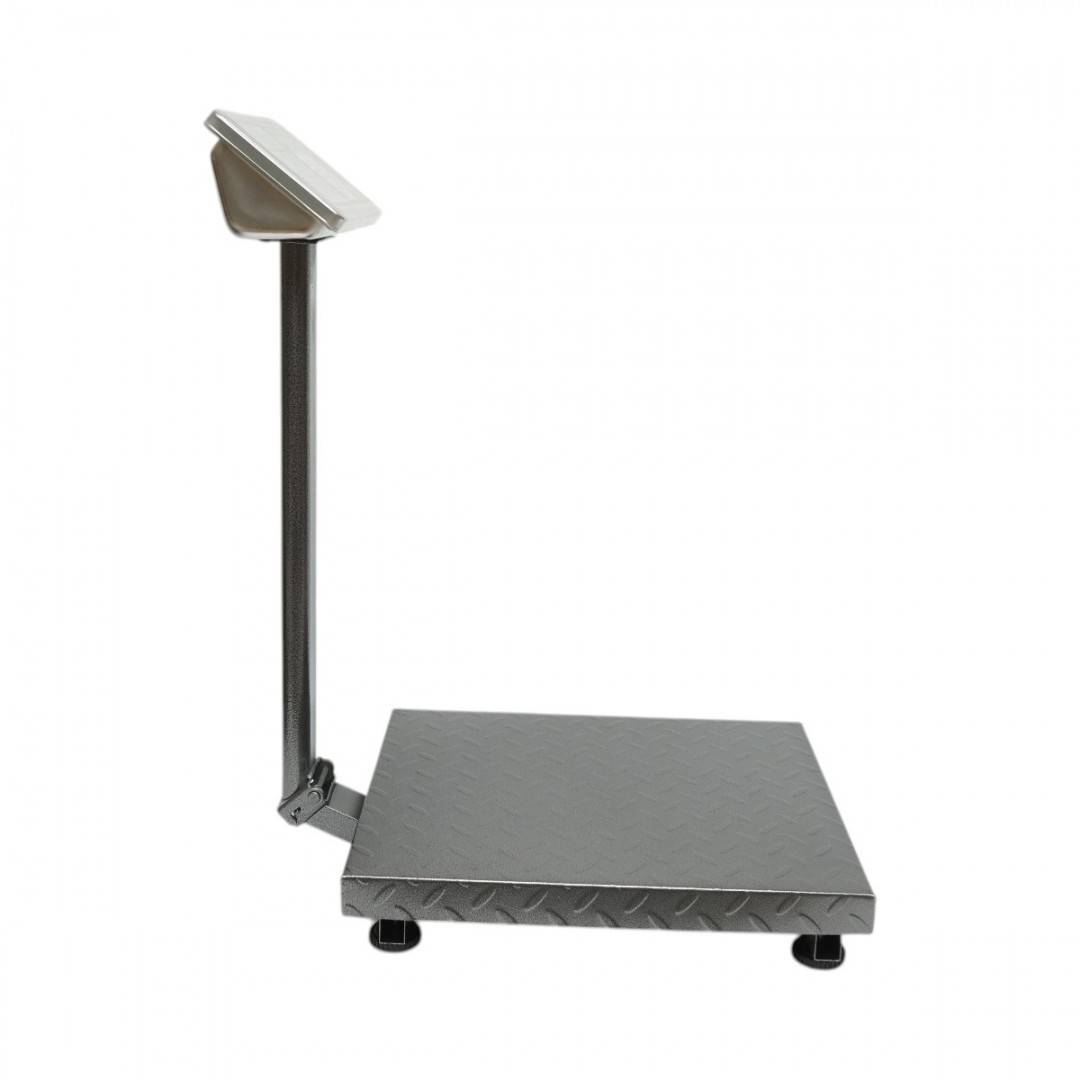 Cantar electronic de podea 350kg tip platforma 500x400mm cu brat pliabil, afisaj LCD Breckner Germany