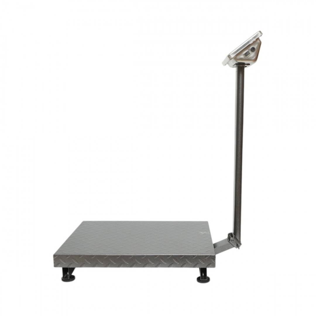 Cantar electronic de podea 700 kg tip platforma 600x450mm cu brat pliabil, afisaj LCD