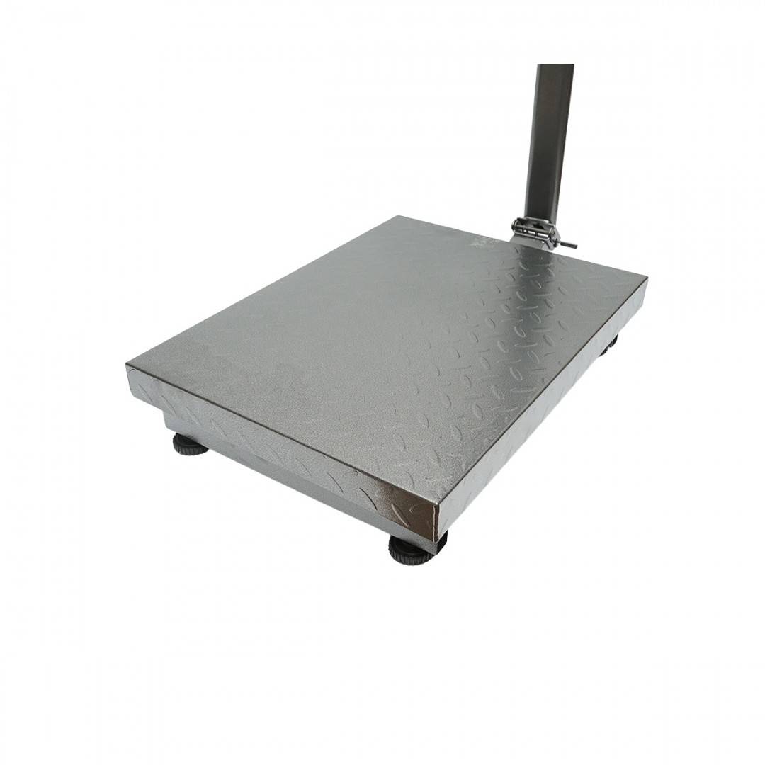 Cantar electronic de podea 700 kg tip platforma 600x450mm cu brat pliabil, afisaj LCD