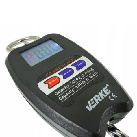 Cantar electronic portabil 200 kg tip macara digital