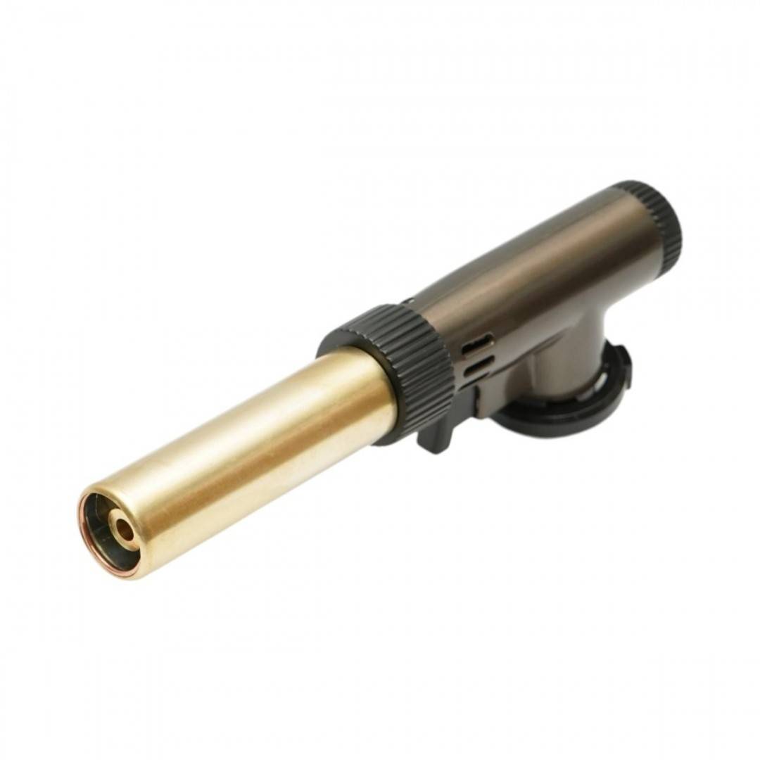 Cap arzator butelie gaz spray, rotire 360 grade, aprindere piezo, flacara reglabila 1300°C