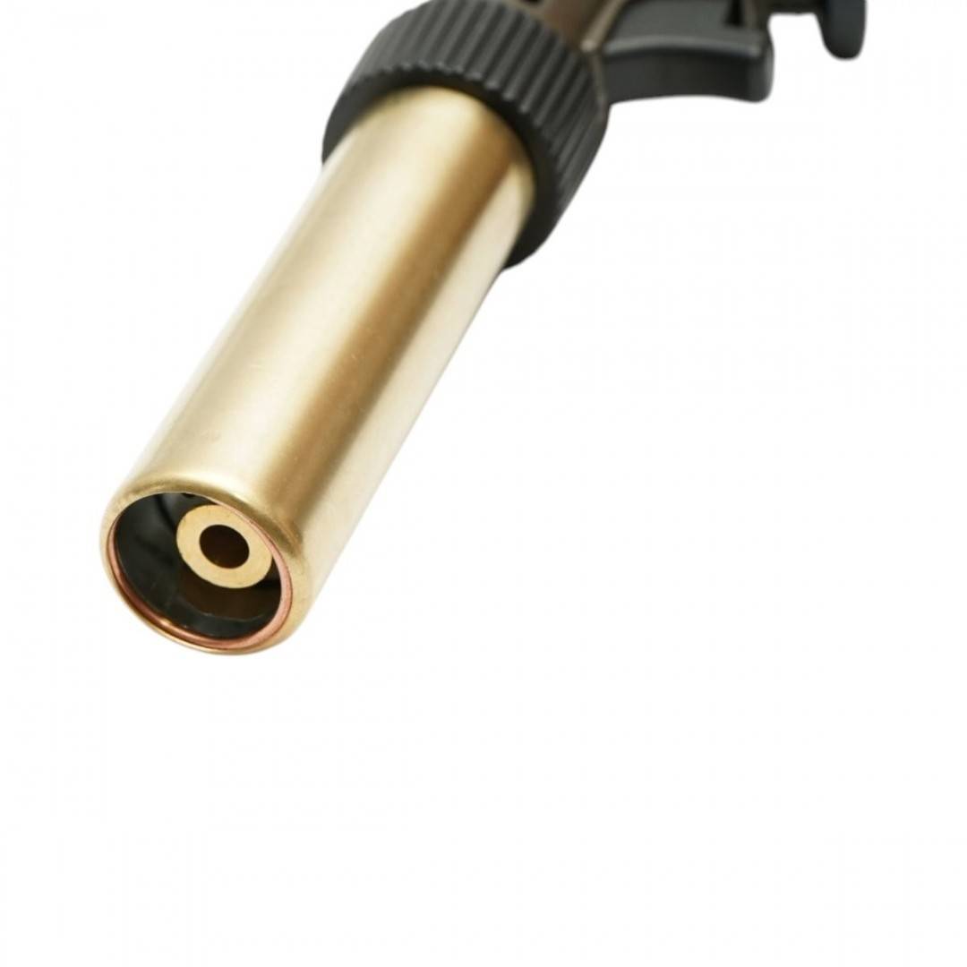 Cap arzator butelie gaz spray, rotire 360 grade, aprindere piezo, flacara reglabila 1300°C